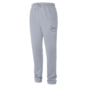 Pro Standard Men's Detroit Pistons Gray Neutral Fleece Sweatpants, Large