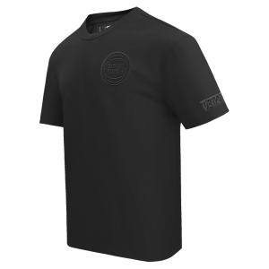 Pro Standard Men's Detroit Pistons Black Neutral Drop Shoulder Short Sleeve T-Shirt, Medium