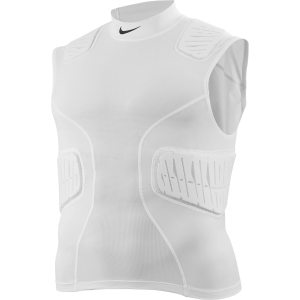 Nike Nike Adult Pro Hyperstrong 4 Pad Football Shirt 2.0, Men's, White - $75.00 at DICK'S Sporting Goods