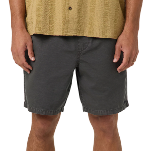 O'Neill Men's OG Shoreline Elastic Waist 18" Boardshorts, Small, Dark Shadow