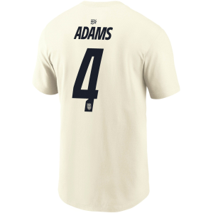 Nike Adult USMNT Tyler Adams #4 Off-White 2026 T-Shirt, Men's, XL