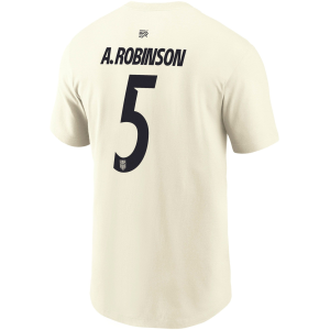 Nike Adult USMNT Antonee Robinson #5 Off-White 2026 T-Shirt, Men's, XXL