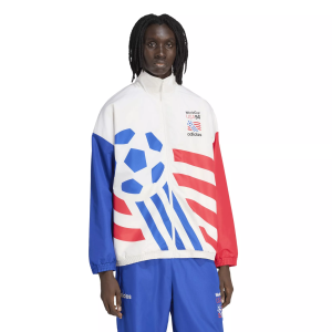 Adidas adidas Men's US '94 Graphic Woven Track Jacket, Small, White - $63.97 at DICK'S Sporting Goods