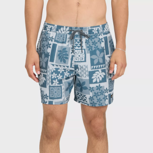 Quiksilver Men's Waterman Mix Pack 17" Volley Swim Trunks, XXL, Skyway
