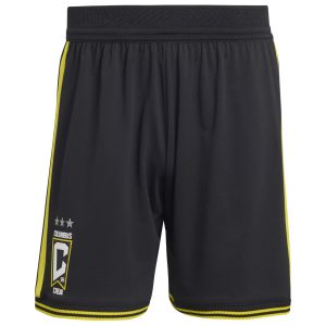 adidas Men's Columbus Crew 2026 Primary Authentic Shorts, Large, Black
