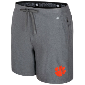 Colosseum Colosseum Men's Clemson Tigers Charcoal Gurney Shorts, Medium, Gray - $39.99 at DICK'S Sporting Goods