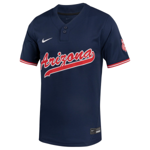 Nike Women's Arizona Wildcats Navy Two Button Replica Softball Jersey, Small, Blue