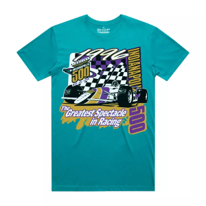 The Shop The Shop Adult Indy 500 Teal 1996 Event T-Shirt, Men's, XXL, Blue - $9.97 at DICK'S Sporting Goods