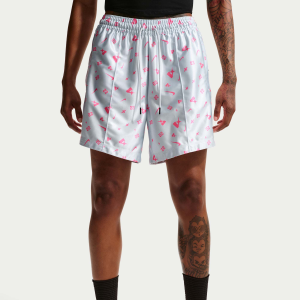Nike Women's A'ja Wilson Signature Shine Dri-FIT Basketball Shorts, Small, Pure Platinum | Great Mother's Day Gift