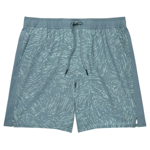 Free Fly Free Fly Men's Palmera 17" Swim Trunks, XL, Tidal Flow Print Stormy Sea - $74.00 at DICK'S Sporting Goods