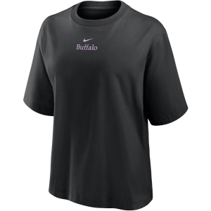 Nike Nike Women's Buffalo Boxy Black T-Shirt, Medium | Great Mother's Day Gift - $18.73 at DICK'S Sporting Goods