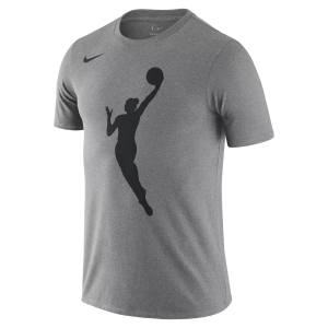 Nike Men's WNBA Grey Logo T-Shirt, Small, Gray
