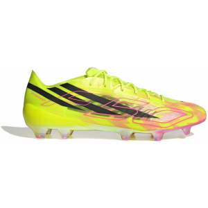adidas F50 Hyperfast EVO FG Soccer Cleats, M11.5/W12.5, Yellow/Black