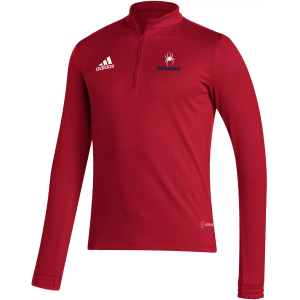 adidas Men's Richmond Spiders Red Entrada 1/4 Zip Pullover, XXL