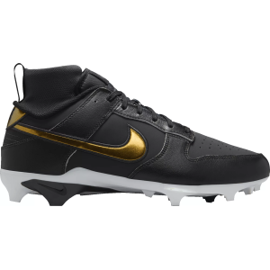 Nike Alpha Menace Dunk Football Cleats, Size 14.5, Black/Off Noir