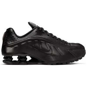 Nike Women's Shox R4 Shoes, Size 6.5, Black/Max Orange