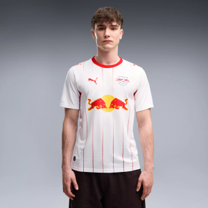 PUMA Adult RB Leipzig 2026 Home Replica Jersey, Men's, Small, White