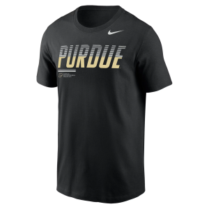 Nike Men's Purdue Boilermakers Black Authentic Legend Kinetic T-Shirt, XL