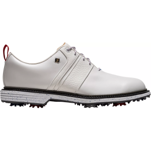 Footjoy Men's Legends Series Premiere Packard Golf Shoes, Size 8.5, Snow/White