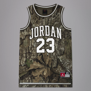 Jordan Boys' MVP Realtree Printed Jersey, Medium, Medium Olive