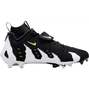 Nike Diamond Turf 96 TD Football Cleats, Size 8, Black/White