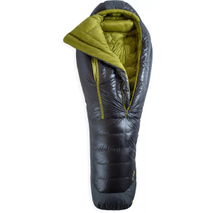 NEMO Coda Genderless Endless Promise 10/20 Down Mummy Sleeping Bag, Men's, Short, Goodnight Gray