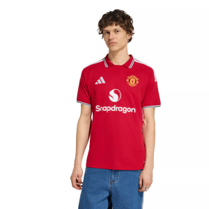 adidas Adult Manchester United Red 2026 Home Replica Jersey, Men's, Small