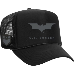 Peace Collective Peace Collective Adult U.S. Soccer | DC Worlds Collide Batman Force For Good Snapback Hat, Men's, Black - $39.00 at DICK'S Sporting Goods