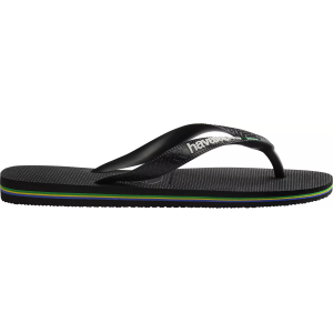 Havaianas Havaianas Women's Brazil Logo Flip Flops, Size 7/8, Black - $32.00 at DICK'S Sporting Goods