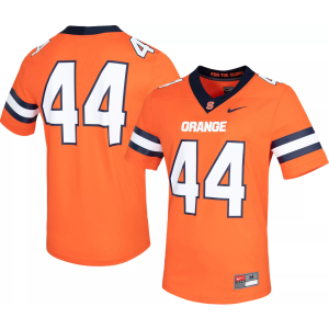 Nike Men's Syracuse Orange #44 Orange Untouchable Game Football Jersey, Small
