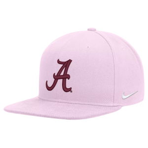 Nike Adult Alabama Crimson Tide Pink Foam Dri-Fit Pro Country Club Snapback Cap, Men's, Medium/Large