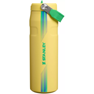 Stanley 24 oz. IceFlow Bottle with Flip Straw Lid - Country Collection, Team Yellow Green