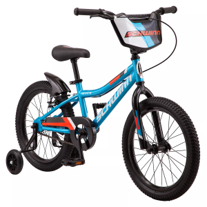 Schwinn Signature Boys' Fenite 18'' Bike | 18" | Boys' | Bright Blue | Bikes | Youth Bikes | Junior Pavement Bikes | Boys JR Pavement Bikes