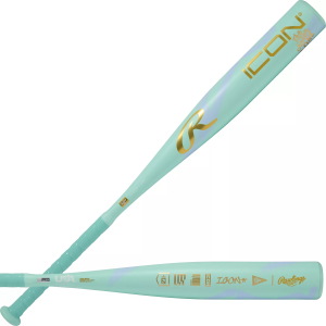 Rawlings Rawlings Icon Chosen One USA Youth Bat 2026 (-10), Carbon - $199.99 at DICK'S Sporting Goods