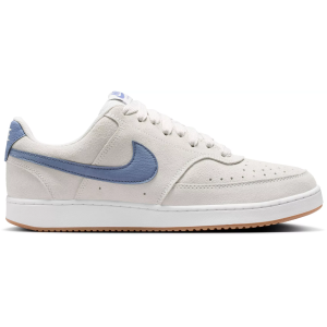 Nike Men's Court Vision Low Shoes, Size 8, Vast Grey/Diffused Blue/White