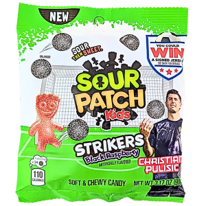 Sour Patch Kids Strikers Black Raspberry