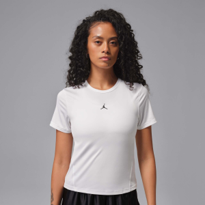 Jordan Jordan Women's Sport Essentials Dri-FIT Short-Sleeve Top, Medium, White - $40.00 at DICK'S Sporting Goods