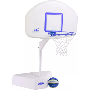 Dunn-Rite Splash & Shoot Pool Basketball, Kids, Blue