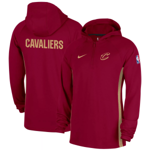 Nike Nike Men's Cleveland Cavaliers Red On Court Zone Warmup Pullover Hoodie, Large - $135.00 at DICK'S Sporting Goods