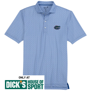 Johnnie-O Men's Florida Gators Royal Hinson Polo, Small, Blue | Great Father's Day Gift