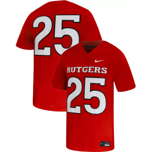 Nike Men's Rutgers Scarlet Knights Red Replica Home Football Jersey, Small