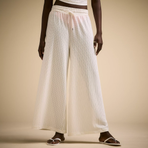 Calia CALIA Women's Swim Wide Leg Knit Cover Up Pant, XS, Cloud Cover - $78.00 at DICK'S Sporting Goods