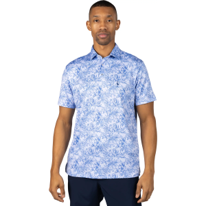 Tailorbyrd TailorByrd Men's Distressed Tropical Performance Polo, Small, Denim - $24.97 at DICK'S Sporting Goods
