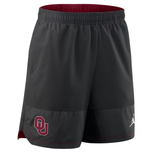 Jordan Jordan Men's Oklahoma Sooners Black Dri-Fit Woven Shorts, Large - $70.00 at DICK'S Sporting Goods