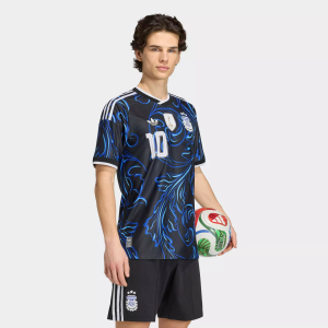 adidas Adult Argentina Lionel Messi 2026 Away Authentic Jersey, Men's, Large, Black