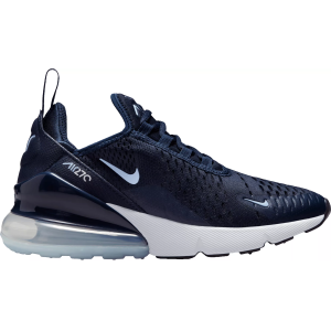 Nike Kids' Grade School Air Max 270 Shoes, Size 3.5, Navy/Cobalt