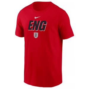 Nike Adult England Red T-Shirt, Men's, Medium