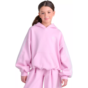 Adidas adidas Girls' Originals Bubble Hem Hoodie, Small, Orchid Fusion - $52.00 at DICK'S Sporting Goods