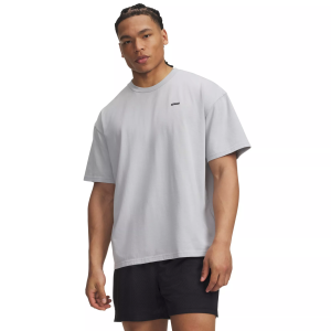 Under Armour Men's Heavyweight Oversized Wash Short Sleeve T-Shirt, Medium, Mod Gray/Mod Gray