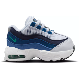 Nike Toddler Air Max 95 Big Bubble Shoes, Boys', Size 10, White/Green/Blue/Black